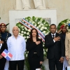 INTRAN deposita ofrenda floral en honor a los Padres de la Patria