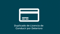 Duplicado de Licencia de Conducir por Deterioro