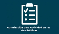 Autorización para Actividad en las Vías Públicas